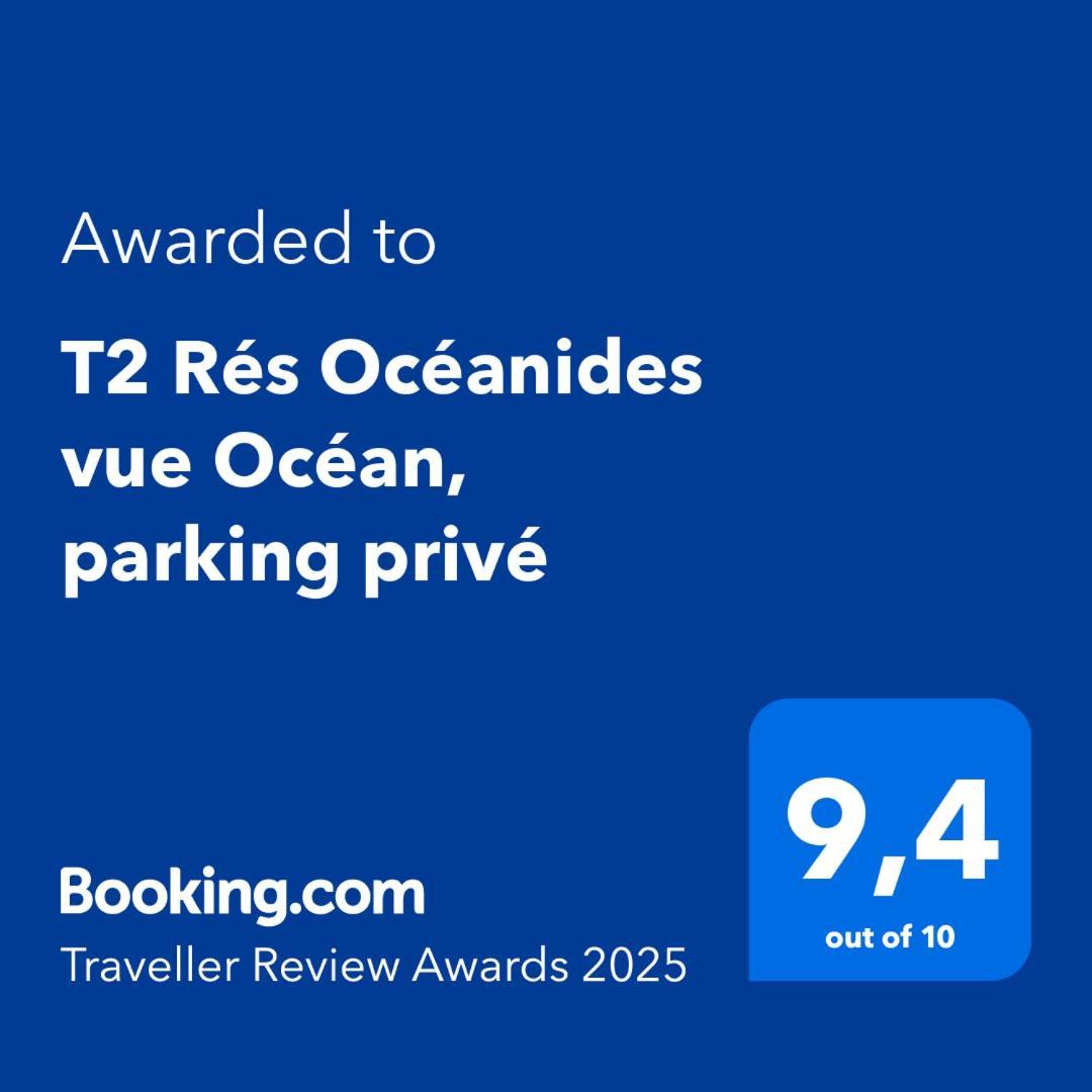 T2 Res Oceanides Vue Ocean, Parking Prive Lägenhet Lacanau Exteriör bild